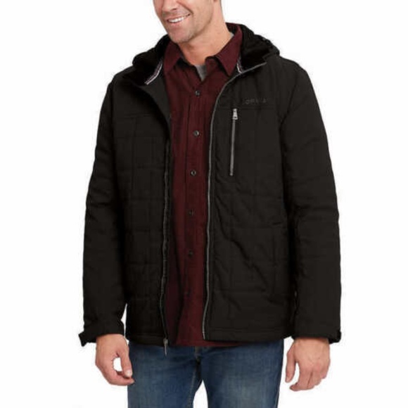 Orvis Other - Orvis Men's Hooded Quilted Jacket Black S M XL NEW